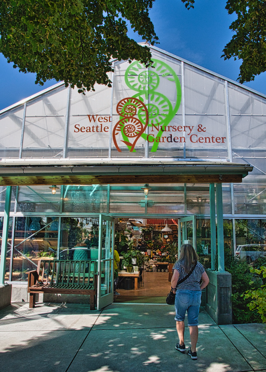 West Seattle Nursery's owner Marcia Bruno celebrated by her staff